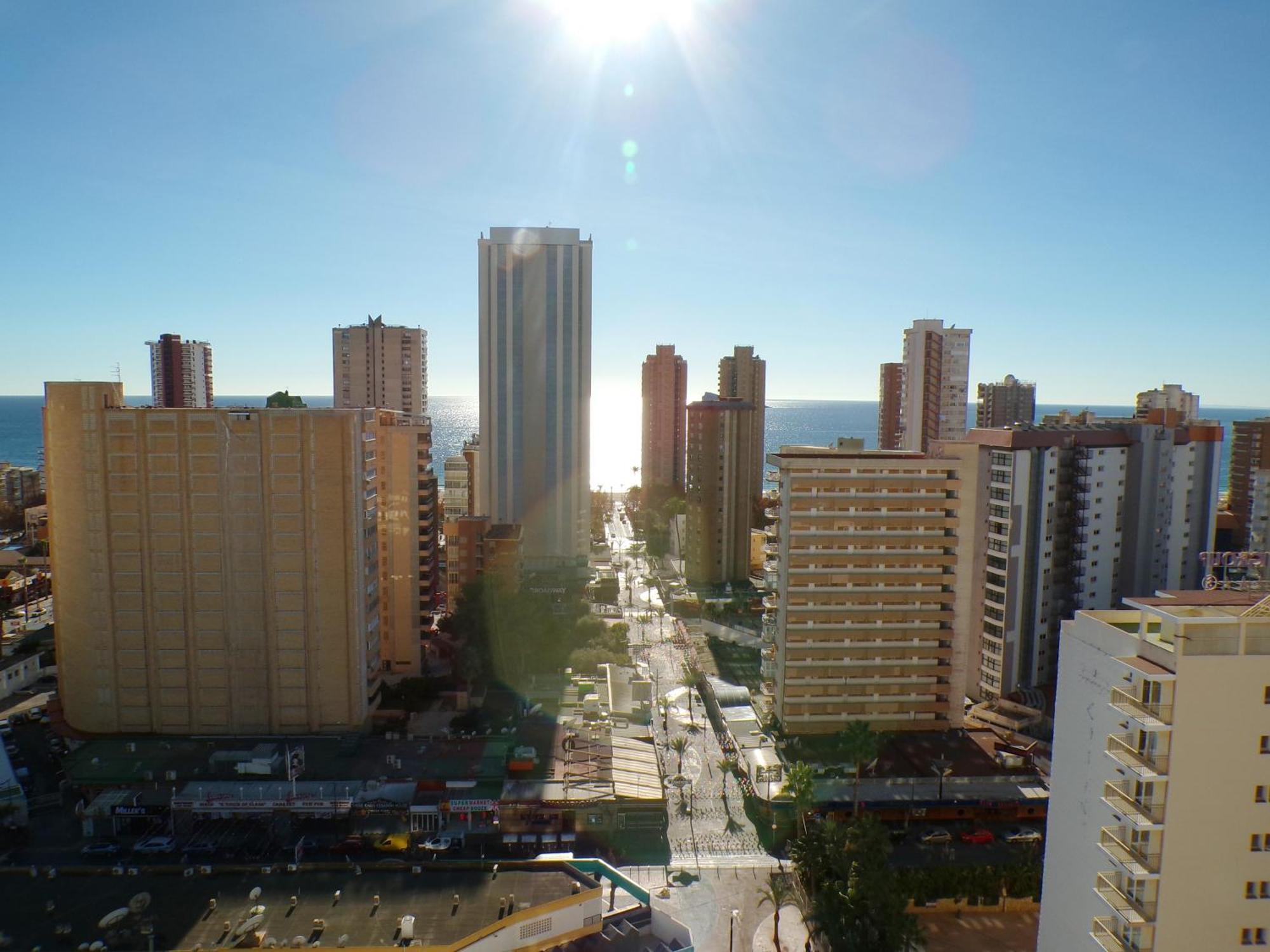 Apartamento Torre Domo Benidorm Dış mekan fotoğraf