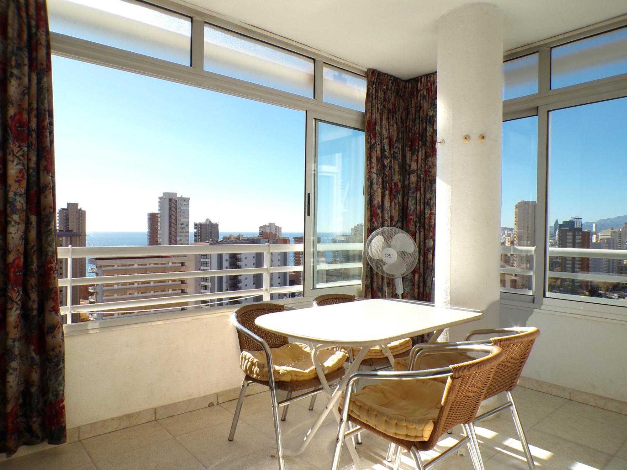 Apartamento Torre Domo Benidorm Dış mekan fotoğraf