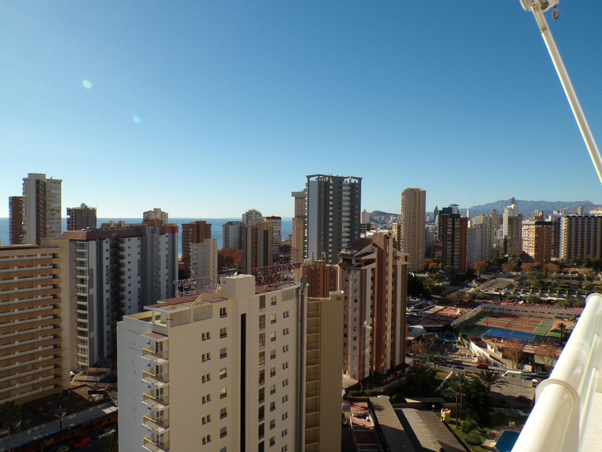 Apartamento Torre Domo Benidorm Dış mekan fotoğraf