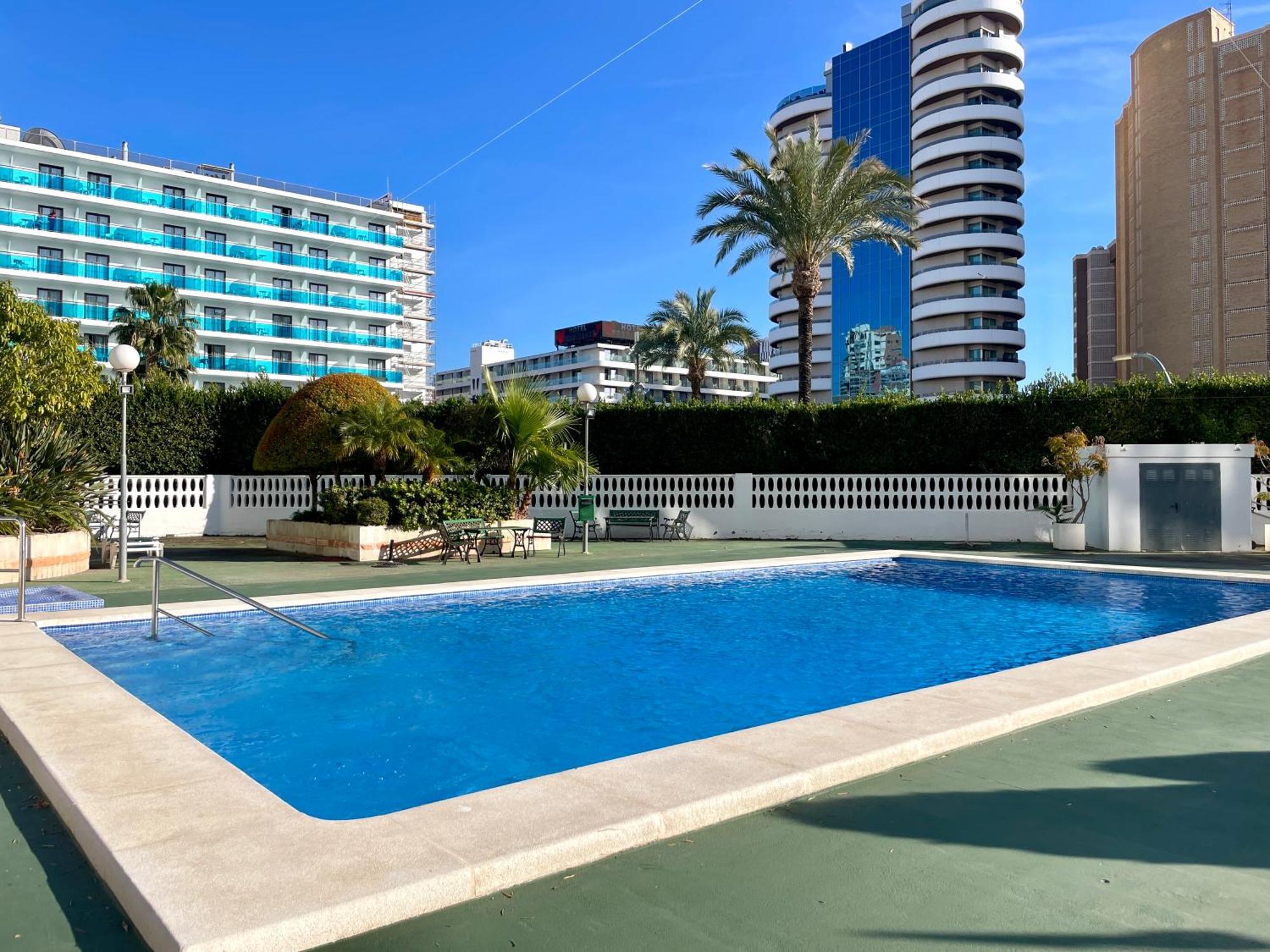 Apartamento Torre Domo Benidorm Dış mekan fotoğraf